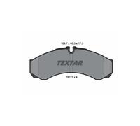 TEXTAR 2912111 Brake Pads Set Front for Daily Master Mascott