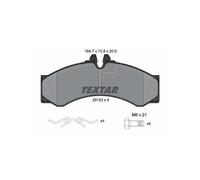 TEXTAR 2915301 Brake Pads Set Rear for Sprinter LT Vario