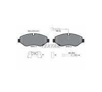TEXTAR 2922902 Brake pad set