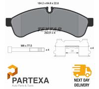 Textar 2923101 Brake Pad Set For Disc Rear 64.8mm Height Fits Iveco Daily