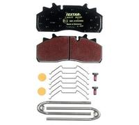Textar Front Brake Pad Set fits Daf Cf 2014 on