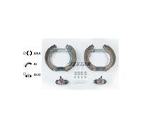 Brake shoes Pre-assembled 84053901 TEXTAR for RENAULT ESPACE Mk III