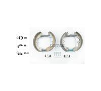 TEXTAR 84065100 Brake Shoe Set Rear for Nissan Terrano