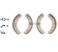 TEXTAR 91007800 Brake Shoe Set