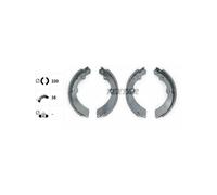 Brake shoes 91042800 TEXTAR for SUZUKI VITARA / ESCUDO VITARA Cabrio