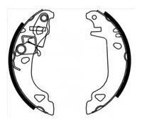 TEXTAR 91049200 Brake Shoe Set Rear for Punto Y Bravo Brava Palio