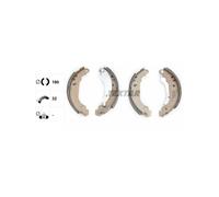 TEXTAR 91053800 Brake Shoe Set Rear for Peugeot 206 206+
