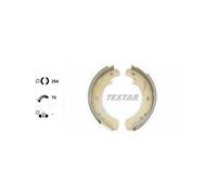 TEXTAR 91055700 Brake Shoe Set Rear for Land Rover Defender Discovery