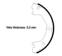 TEXTAR 91059000 Brake Shoe Set, parking brake for ,IVECO,RENAULT TRUCKS