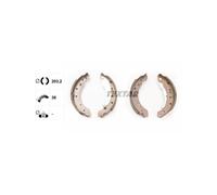 Textar 91061800 Brake Shoe Set