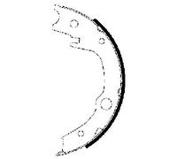 Textar 91063200 Brake Shoe Set