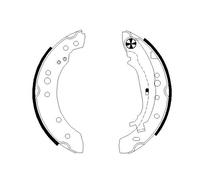 Textar 91068800 Rear Brake Shoe Set Fits Baic Bjev Haima Mitsubishi Smart Colt E