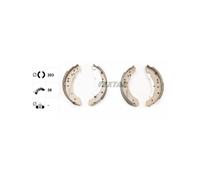 TEXTAR 91071400 Brake Shoe Set Rear for Renault Twingo