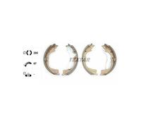 TEXTAR 91078700 Brake Shoe Set Rear for VW Amarok