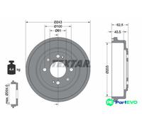 TEXTAR BRAKE DRUM 94017600 FOR ALFA ROMEO ROVER