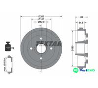 TEXTAR 94023900 Brake drum
