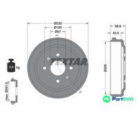 TEXTAR BRAKE DRUM 94032100 FOR CHEVROLET DAEWOO
