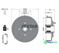 2x New Brake Drum for FORD FORD AUSTRALIA MAZDA:2,DEMIO,IKON V,FUSION,FIESTA V