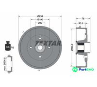 TEXTAR BRAKE DRUM 94045000 FOR NISSAN