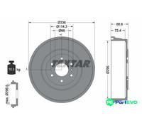 TEXTAR BRAKE DRUM 94046500