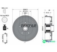 TEXTAR BRAKE DRUM 94047500 FOR DACIA