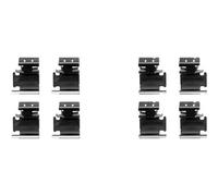 Textar Brake Pad Accessory Fitting Kit Front fits Abarth Grande Punto 2007-2010