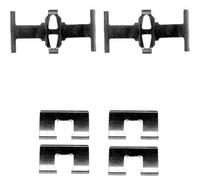 Textar Brake Pad Accessory Fitting Kit Rear fits Honda Accord 1993-1998