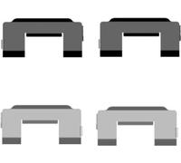 Textar Brake Pad Fitting Kit - 82510700