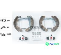 TEXTAR BRAKE SHOE SET 84044703 FOR SEAT VW