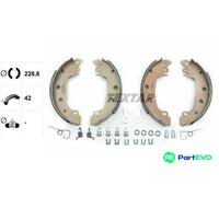 TEXTAR BRAKE SHOE SET 91029200 FOR PEUGEOT