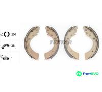 TEXTAR BRAKE SHOE SET 91039601 FOR HONDA