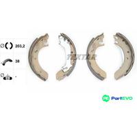 TEXTAR BRAKE SHOE SET 91046600 FOR FORD