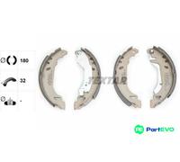TEXTAR BRAKE SHOE SET 91049100 FOR FIAT LANCIA
