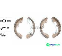TEXTAR BRAKE SHOE SET 91052500 FOR FORD