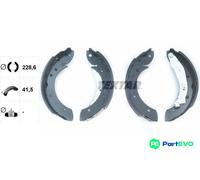 TEXTAR BRAKE SHOE SET 91053900 FOR PEUGEOT