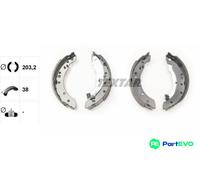 TEXTAR BRAKE SHOE SET 91059800 FOR CITROËN