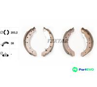 TEXTAR BRAKE SHOE SET 91061800 FOR PEUGEOT