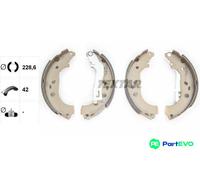 TEXTAR BRAKE SHOE SET 91062000 FOR CADILLAC