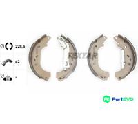 TEXTAR BRAKE SHOE SET 91067600