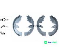 TEXTAR BRAKE SHOE SET 91068700 FOR SUZUKI