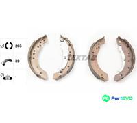 TEXTAR BRAKE SHOE SET 91068800 FOR MITSUBISHI SMART