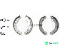 TEXTAR BRAKE SHOE SET 91072100 FOR MAZDA MAZDA (CHANGAN)