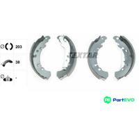 TEXTAR BRAKE SHOE SET 91075000 FOR TOYOTA