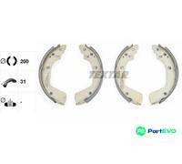 TEXTAR BRAKE SHOE SET 91078600 FOR SUZUKI