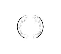 TEXTAR 91066300 Brake Shoe Set