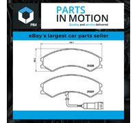 TEXTAR 2920801 Brake pad set