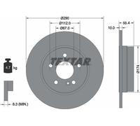 Textar Car Brake Disc 92072703