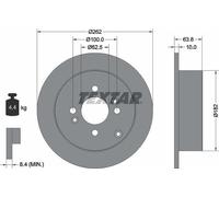 Textar Car Brake Disc 92161303