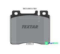 TEXTAR DISC BRAKE BRAKE PAD SET 2130304 FOR MERCEDES-BENZ