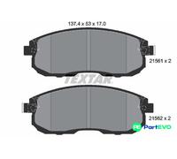 TEXTAR DISC BRAKE BRAKE PAD SET 2156201 FOR NISSAN